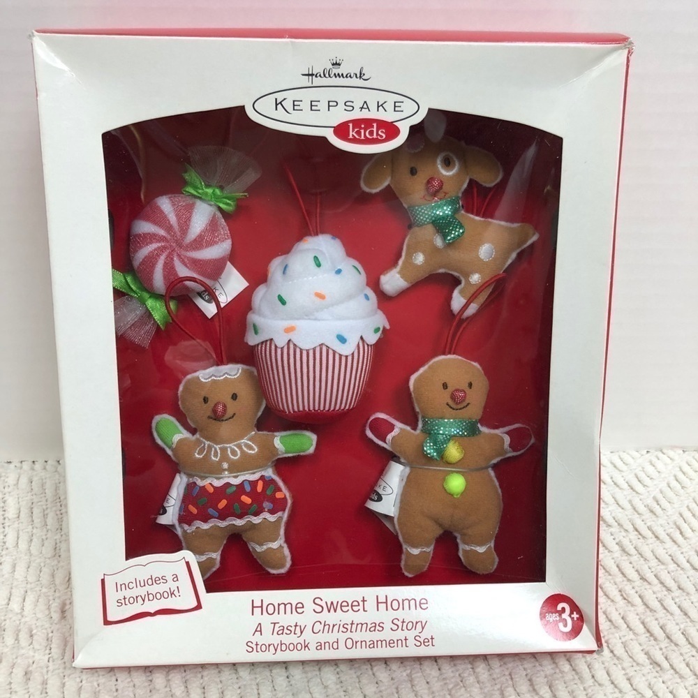HALLMARK KIDS HOME SWEET HOME Ornament & Book Set